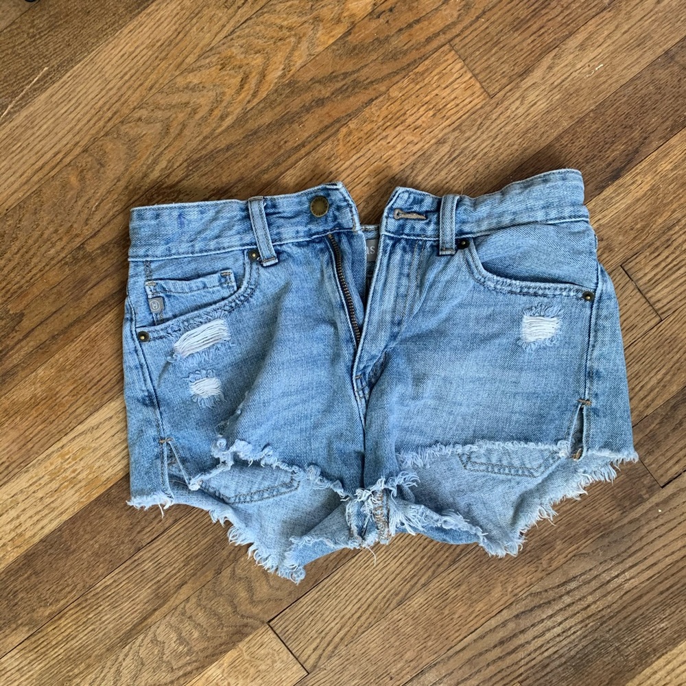 LESTERS/JUSTUSA JEAN SHORTS